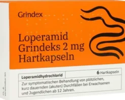 Loperamid Grindeks 2 mg Hartkapseln