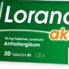 Lorano akut Antiallergikum 20 Tabletten