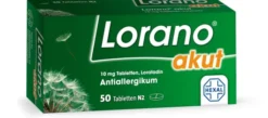 Lorano akut Antiallergikum 50 Tabletten