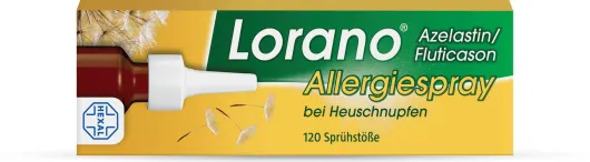 Lorano Azelastin-Fluticason Allergiespray bei Heuschnupfen 23 g