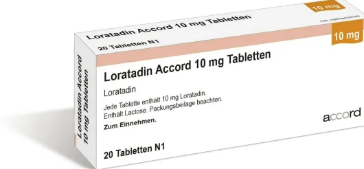 Loratadin Accord 10 mg 20 Tabletten