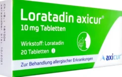 Loratadin Axicur 10 mg 20 Tabletten