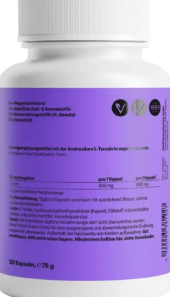 L - Tyrosin 120 Kapseln