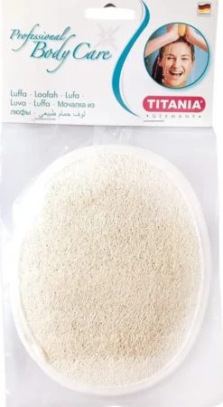 Luffa Frottee Massagepad Ca.13x17,5 cm Titania