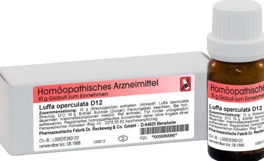 Luffa Operculata D 12 Globuli Dr. Reckeweg 10 G