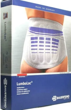 Lumboloc Rückenstütz Bandage Gr.6 Titan
