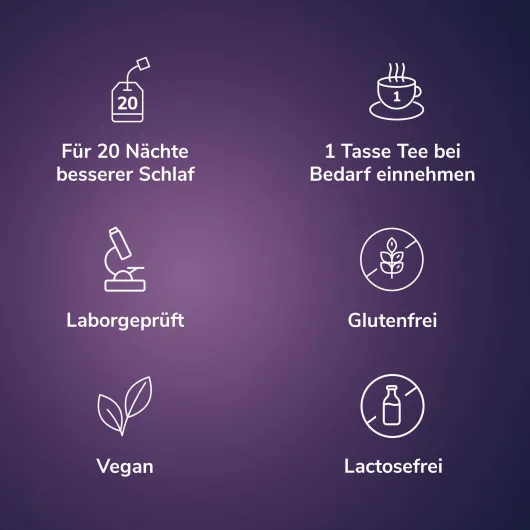Lunalaif Guter Schlaf Heißgetränk 20 Beutel