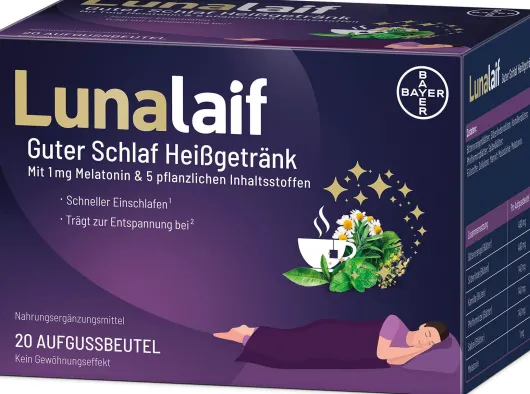 Lunalaif Guter Schlaf Heißgetränk 20 Beutel