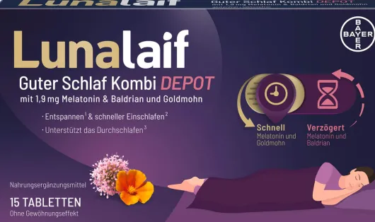 Lunalaif Guter Schlaf Kombi Depot 15 Tabletten