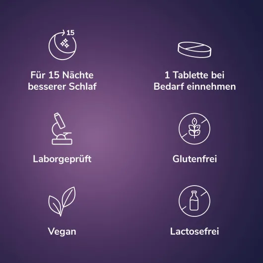 Lunalaif Guter Schlaf Kombi Depot 15 Tabletten