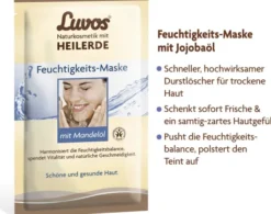 Luvos Crememaske Feuchtigkeit gebrauchsfertig 2 x 7,5 ml