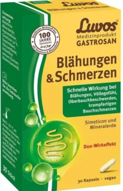 Luvos Gastrosan Blähungen & Schmerzen 30 Kapseln