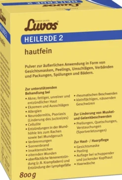 Luvos Heilerde 2 Hautfein 800 G