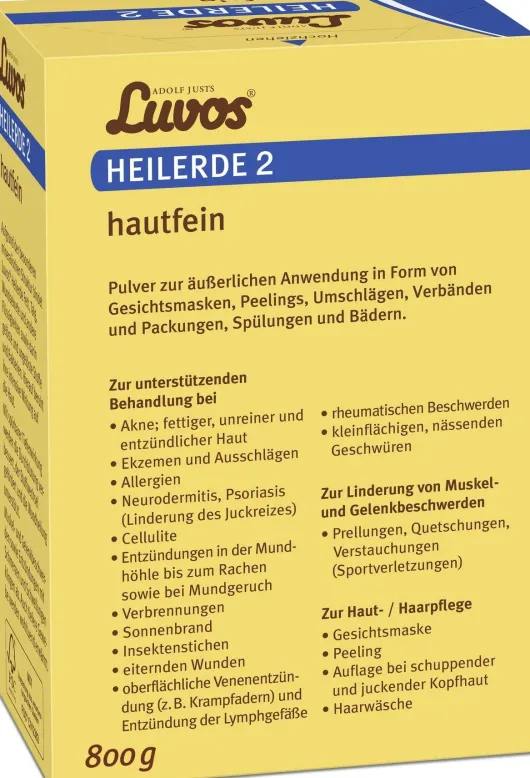 Luvos Heilerde 2 Hautfein 800 G