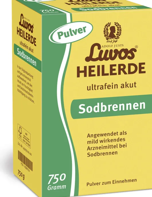 Luvos Heilerde ultrafein akut Sodbrennen Pulver 750 g