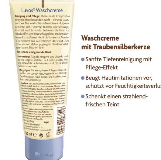 Luvos Heilerde Waschcreme 100 ml