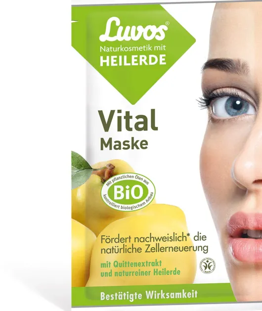 Luvos Naturkosmetik Heilerde Vital 2 X 7,2 ml Maske