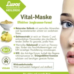 Luvos Naturkosmetik Heilerde Vital 2 X 7,2 ml Maske