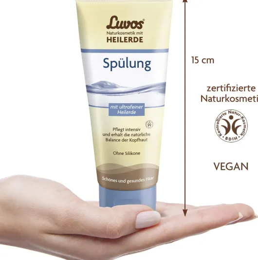 Luvos Naturkosmetik Mit Heilerde 200 ml Spülung