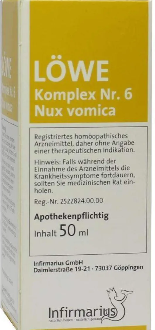 Löwe Komplex Nr. 6 Nux Vomic 50 ml Tropfen