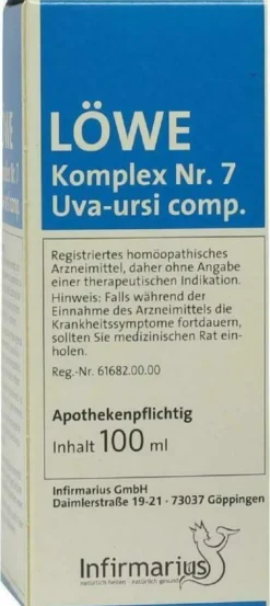 Löwe Komplex Nr. 7 Uva Ursi Comp. 100 ml Tropfen