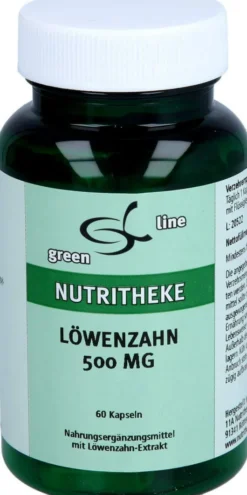 Löwenzahn 500 mg Kapseln 60 Stück