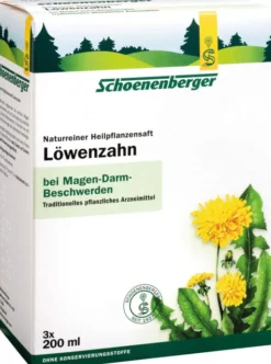 Löwenzahn Saft Schönenberger Heilpflazen Saft 3 Er Kurpackung 3...