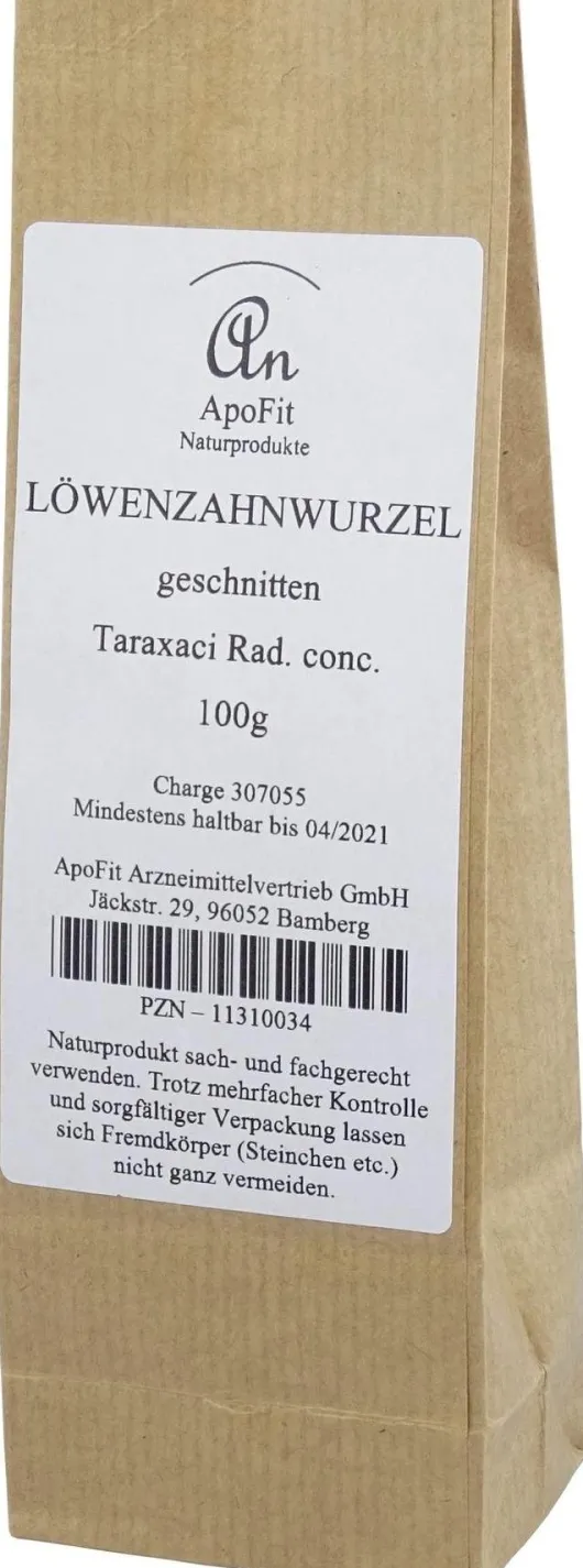 Löwenzahnwurzel Geschnitten 100 G