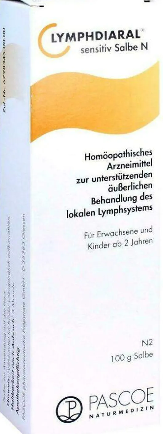 Lymphdiaral Sensitiv 100 G Salbe N