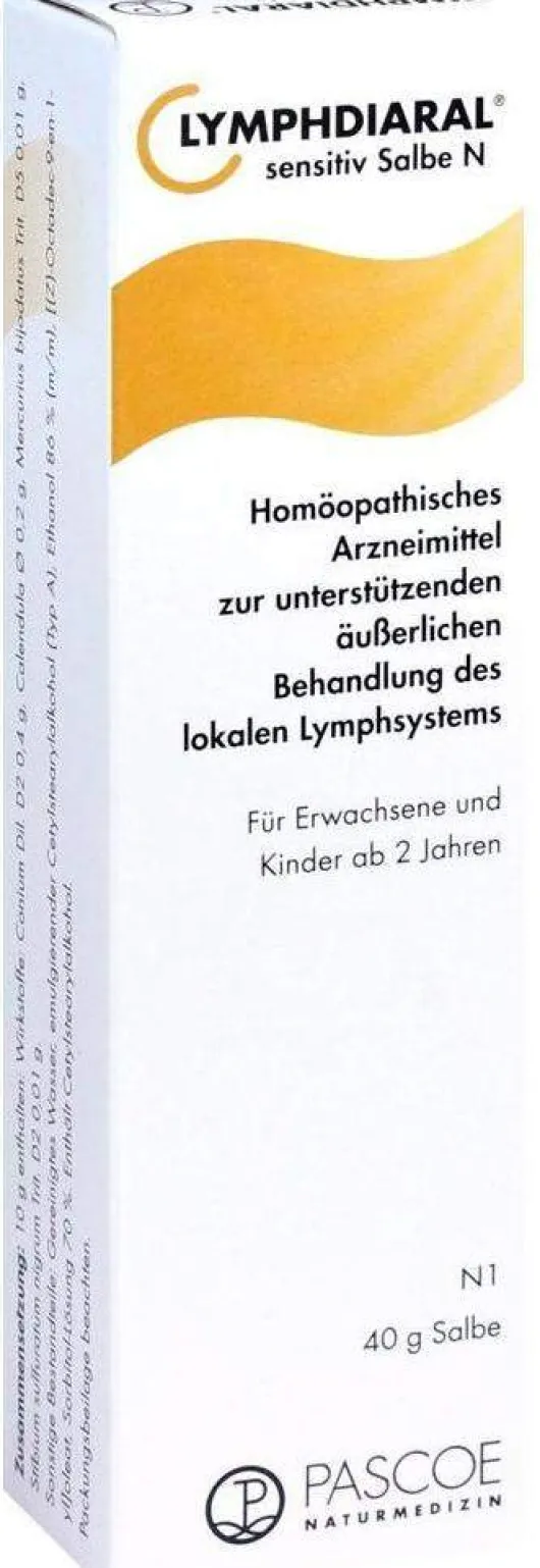 Lymphdiaral Sensitiv 40 G Salbe N