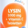 Lysin 1.000 mg + Vitamin C Tabletten Medifit 60 Stück
