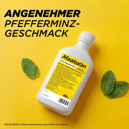 Maaloxan 25 mVal Suspension 250 ml Suspension