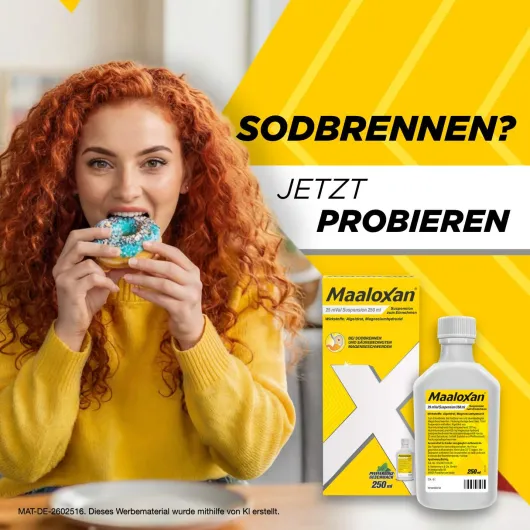 Maaloxan 25 mVal Suspension 250 ml Suspension