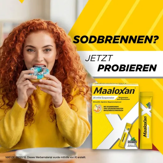 Maaloxan 25 mVal Suspension 20 x 10 ml Suspension