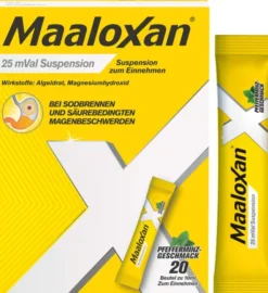 Maaloxan 25 mVal Suspension 20 x 10 ml Suspension