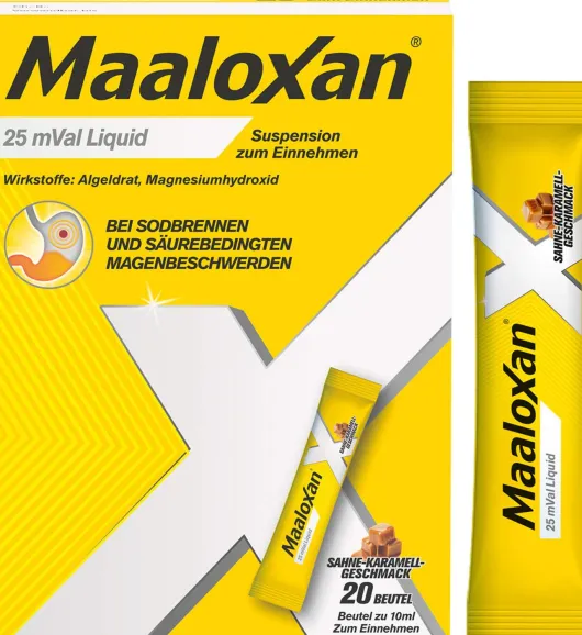Maaloxan 25 mVal 20 x 10 ml Liquid