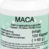 Maca 100 Kapseln Mit Maca Wurzel Pulver