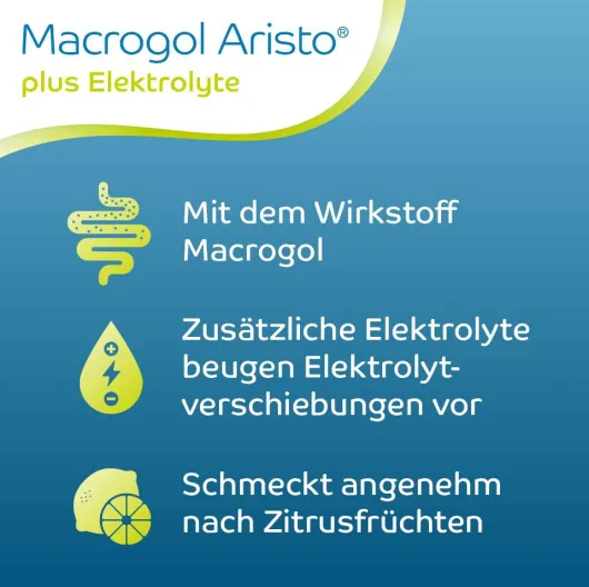 Macrogol Aristo Plus Elektrolyte 100 Beutel