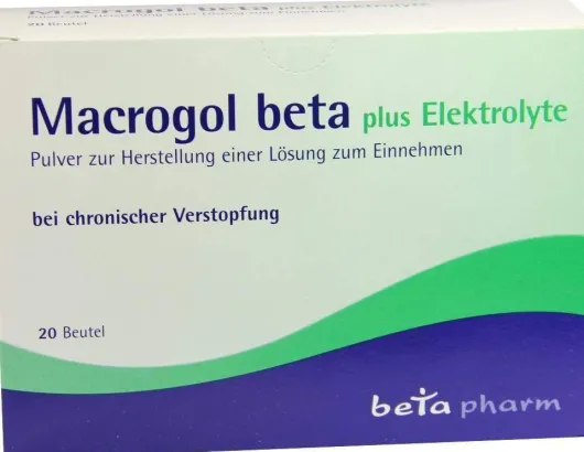 Macrogol Beta Plus Elektrolyte Pulver 20 Beutel