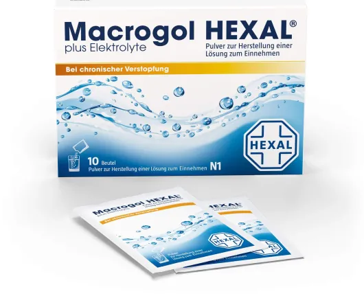 Macrogol Hexal Plus Elektrolyte 10 Beutel