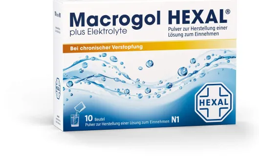 Macrogol Hexal Plus Elektrolyte 10 Beutel