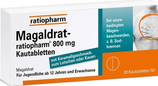 Magaldrat-ratiopharm 800 mg 20 Tabletten