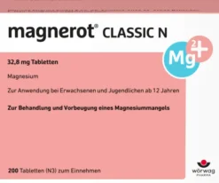 Magnerot Classic N 200 Tabletten