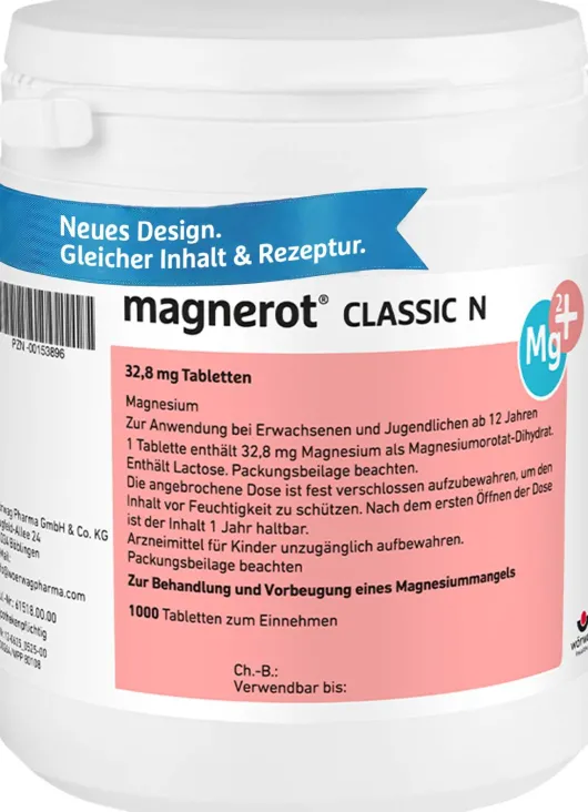 Magnerot Classic N 1000 Tabletten
