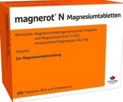 Magnerot N Magnesiumtabletten 200 Tabletten