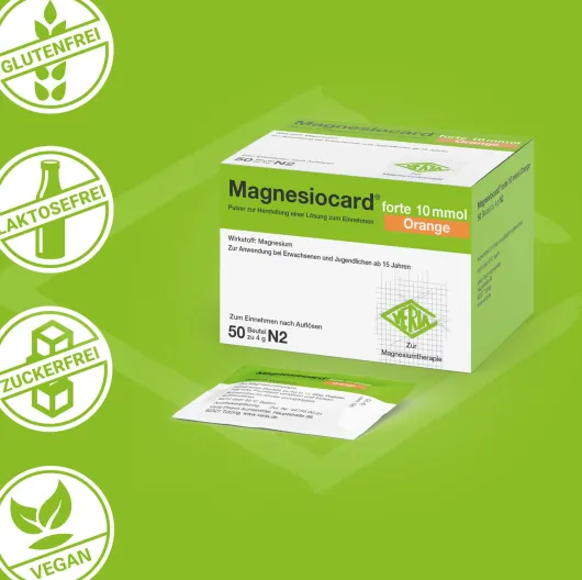 Magnesiocard Forte 10 Mmol Orange 50 Beutel