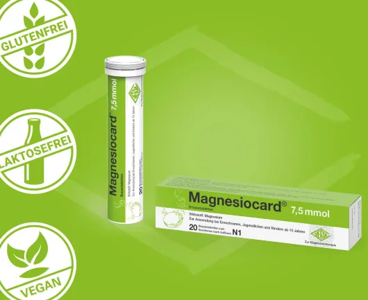 Magnesiocard 7,5 Mmol 20 Brausetabletten