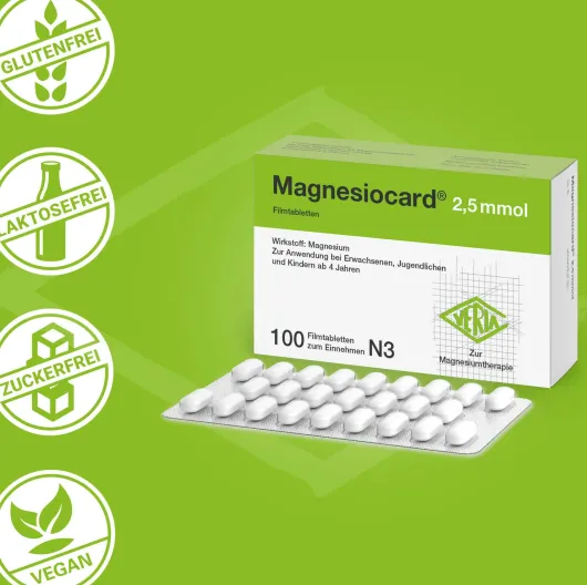 Magnesiocard 2,5 Mmol 100 Filmtabletten