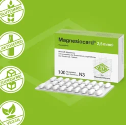 Magnesiocard 2,5 Mmol 10 X 100 Filmtabletten