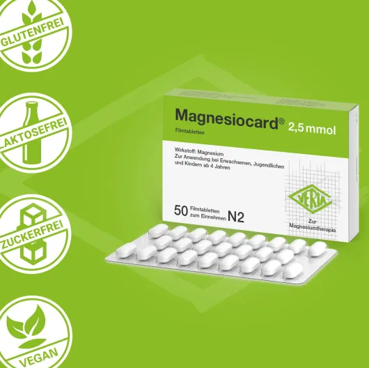Magnesiocard 2,5 Mmol 20 X 50 Filmtabletten